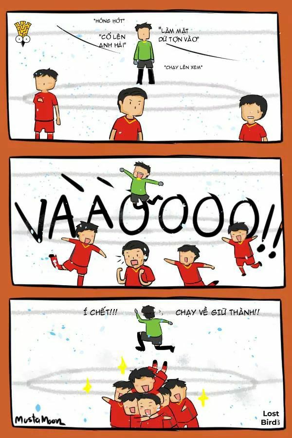 Loạt hình vẽ đáng yêu về hành trình đáng nhớ của U23 Việt Nam - Ảnh 9. Loạt hình vẽ đáng yêu về hành trình đáng nhớ của U23 Việt Nam - Ảnh 9.