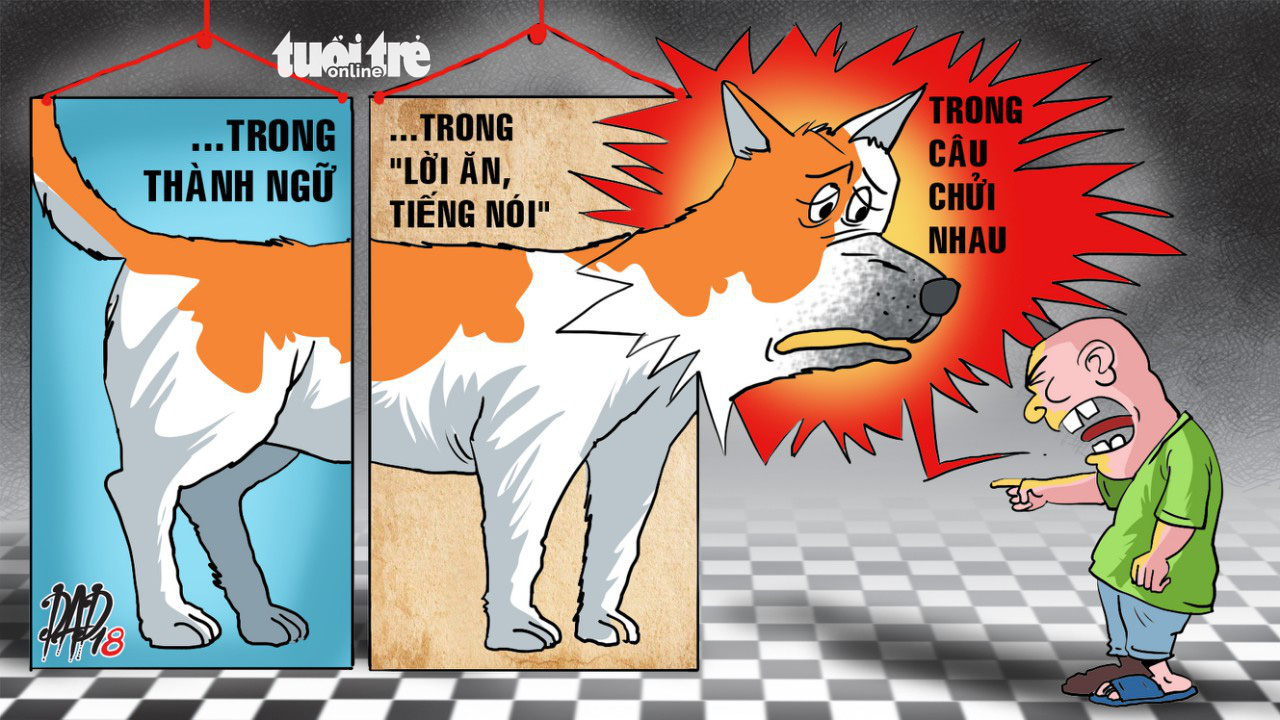 Sao lại gọi là chó má? - Ảnh 1. Sao lại gọi là chó má? - Ảnh 1.