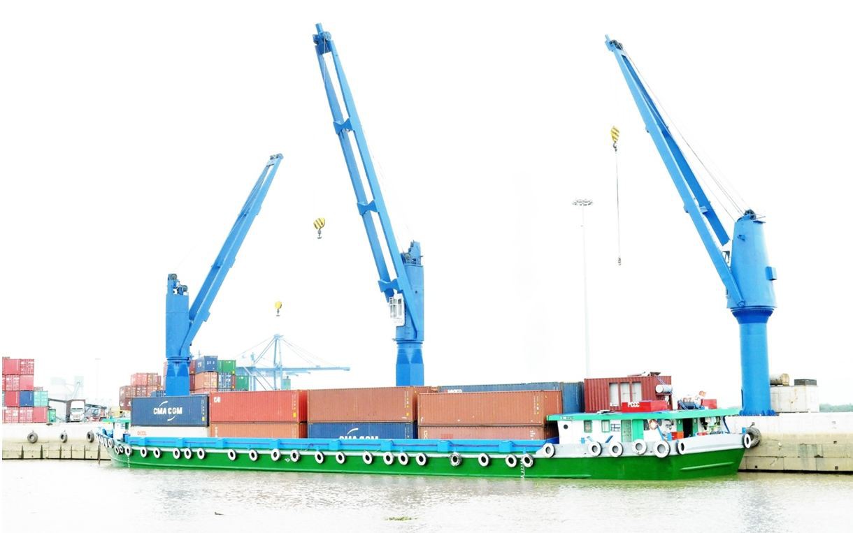 Cảng sông tư nhân ICD Giang Nam ở quận 9 bắt đầu hoạt động - Ảnh 1. Cảng sông tư nhân ICD Giang Nam ở quận 9 bắt đầu hoạt động - Ảnh 1.