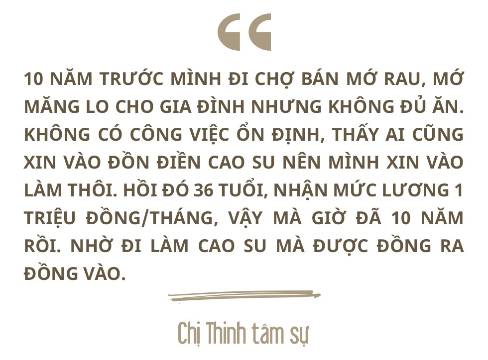 Mùa cạo mủ cao su cuối cùng đón Tết - Ảnh 3.