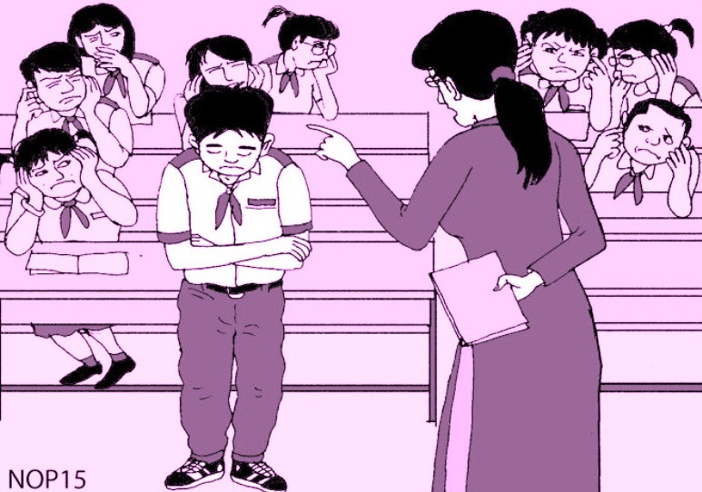 Khi cô giáo im lặng, cả lớp ở đâu, làm gì? - Ảnh 1. Khi cô giáo im lặng, cả lớp ở đâu, làm gì? - Ảnh 1.