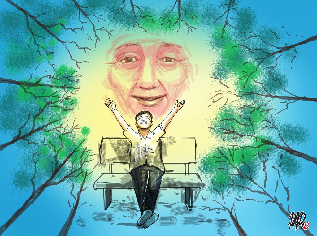 Chiếc ghế đá bệnh viện - Ảnh 1.