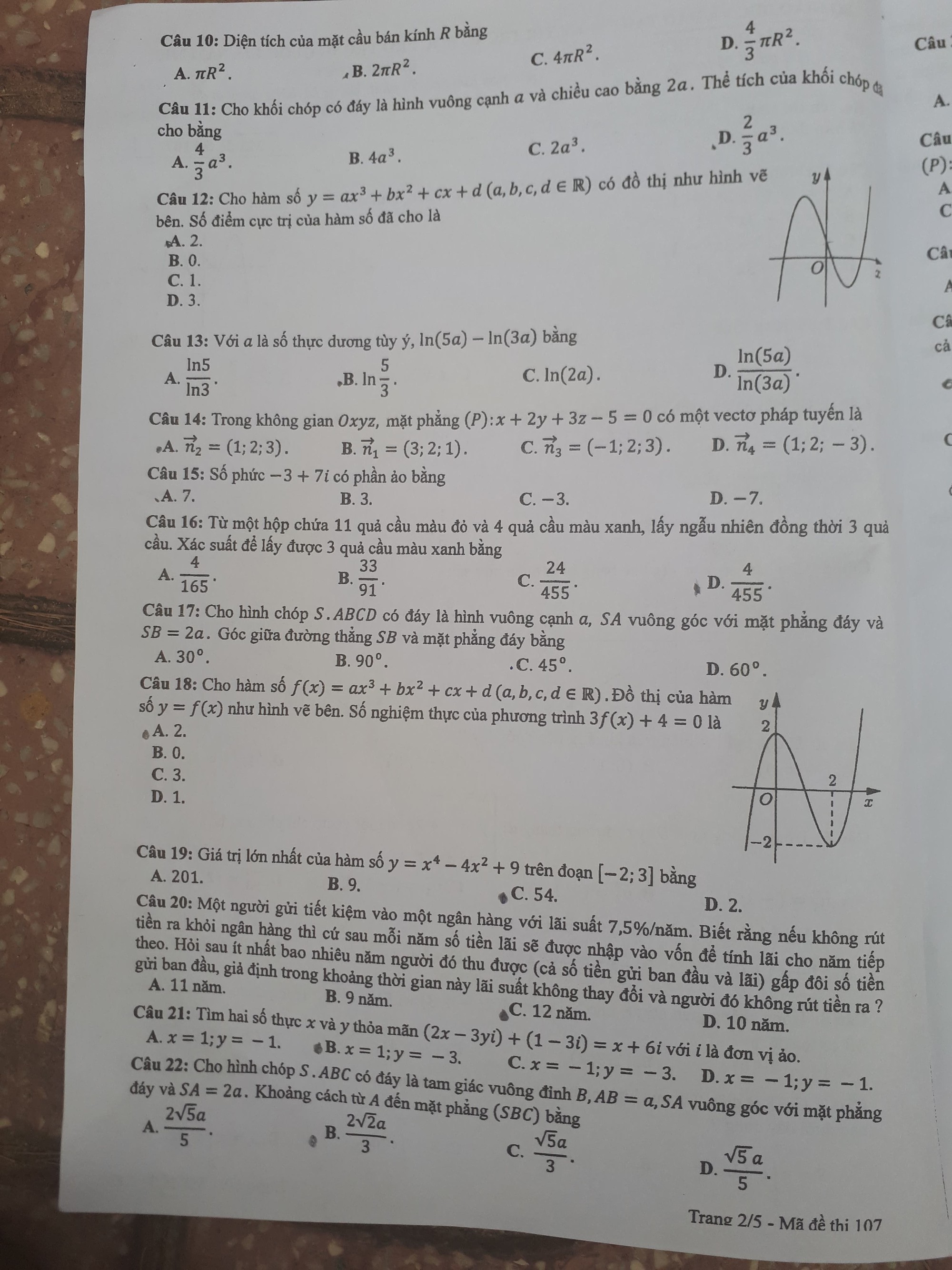 Thí sinh than đề thi toán THPT quốc gia dài và khó, nhiều em bật khóc - Ảnh 28. Thí sinh than đề thi toán THPT quốc gia dài và khó, nhiều em bật khóc - Ảnh 28.