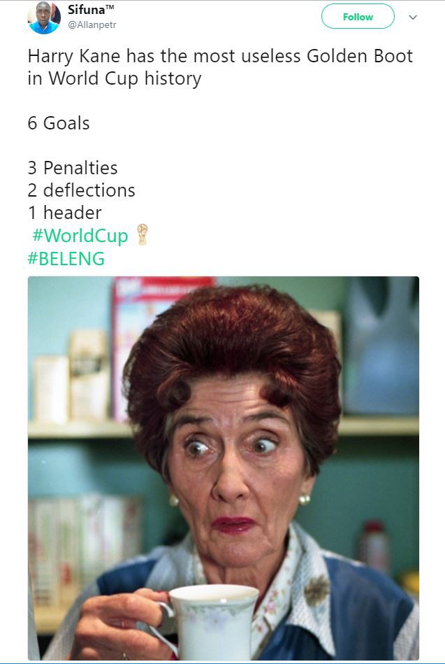 Mạng xã hội cho rằng Harry Kane có chiếc giày vàng vô dụng ở World Cup - Ảnh 3. Mạng xã hội cho rằng Harry Kane có chiếc giày vàng vô dụng ở World Cup - Ảnh 3.