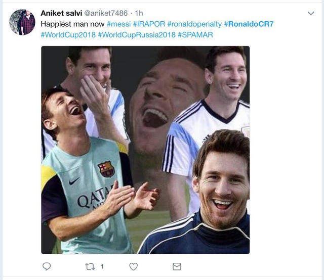 Ronaldo xấu xí, dân mạng... chúc mừng Messi - Ảnh 3.