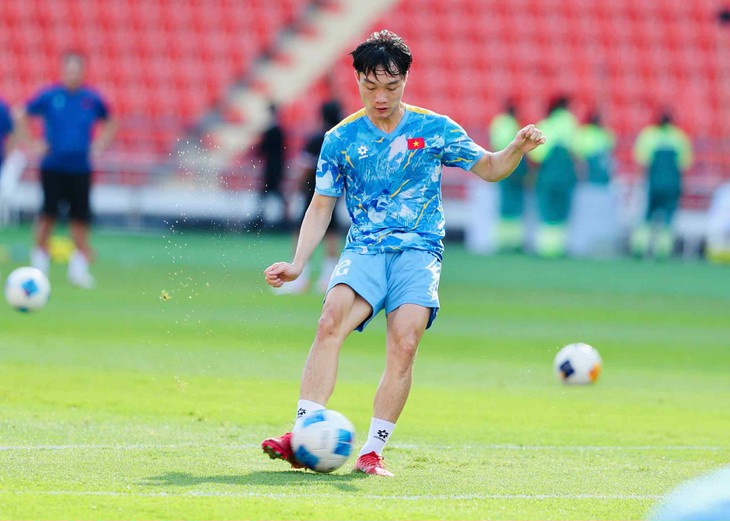 U22 Việt Nam - Philippines (15h30): Xuân Bắc đá chính thay Thái Sơn - Ảnh 1.