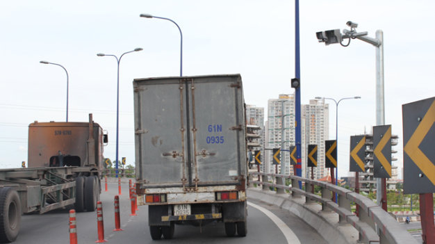 cầu vượt Cát Lái (Q.2, TP.HCM) - Ảnh: Mậu Trường