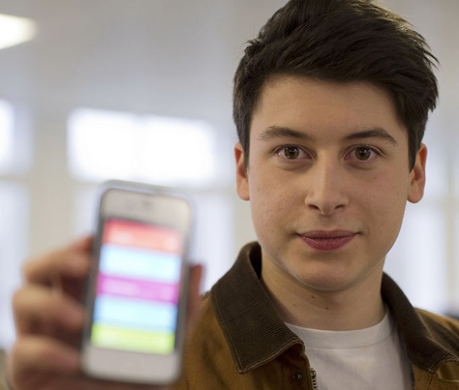 Nick D’Aloisio nổi tiếng từ 15 tuổi - Ảnh: NPR.org