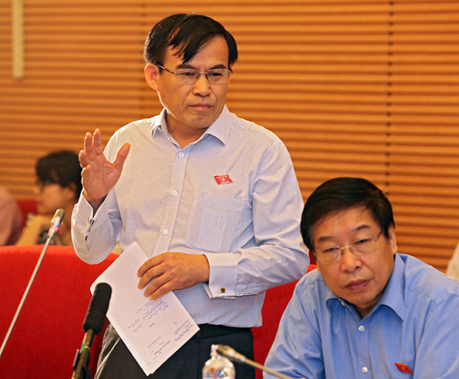 Ông Phùng Văn Hùng: “Cách chia ra hai loại cụm thi như phương án của Bộ GD-ĐT sẽ dẫn đến hệ lụy khó đảm bảo mặt bằng chất lượng chung” - Ảnh: Việt Dũng