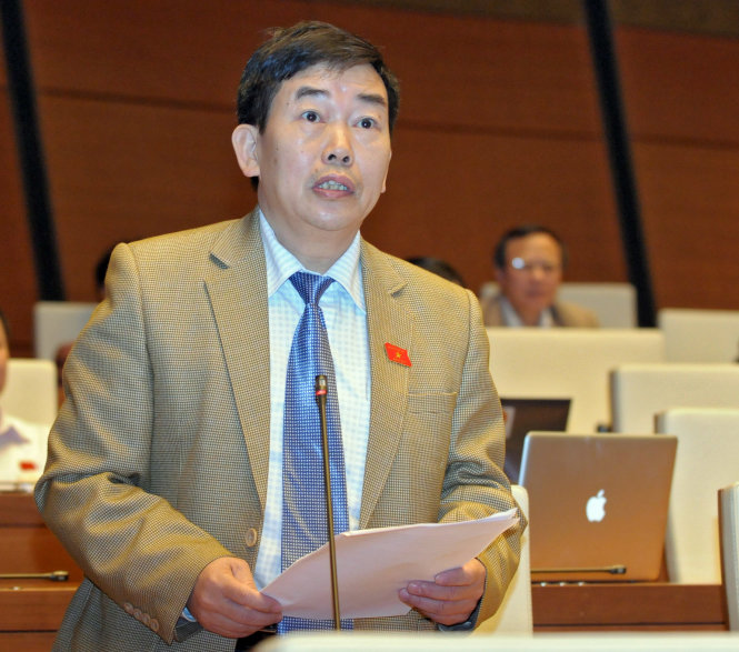 Đại biểu Nguyễn Văn Tuyết - Ảnh: H.Nam