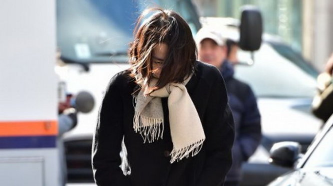 Con gái của Tổng giám đốc Korean Air Cho Hyun Ah - Ảnh: AFP