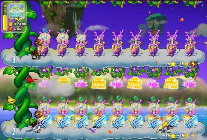 Game di động và trực tuyến Khu vườn trên mây, một sản phẩm thành công thu về