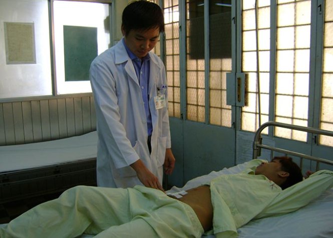 Sức khỏe bệnh nhân đã phục hồi sau phẩu thuật - Ảnh: Tịnh Ngọc