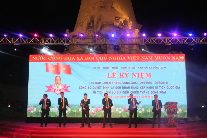 Một tiết mục văn nghệ tại lễ kỷ niệmẢnh: B.LIÊM