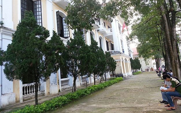Học viện Âm nhạc Huế - cơ sở đào tạo âm nhạc quy mô nhất của miền Trung - Ảnh: T.Lộc