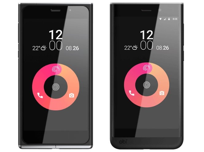 Ảnh đồ họa Obi Worldphone SF1 (trái) và SJ1.5 - Ảnh: NDTV