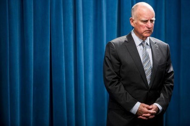 Thống đốc bang California Jerry Brown (Reuters)