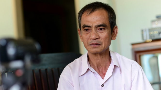 Ông Huỳnh Văn Nén và nỗi đau 17 năm ngồi tù oan - Ảnh: Quang Định