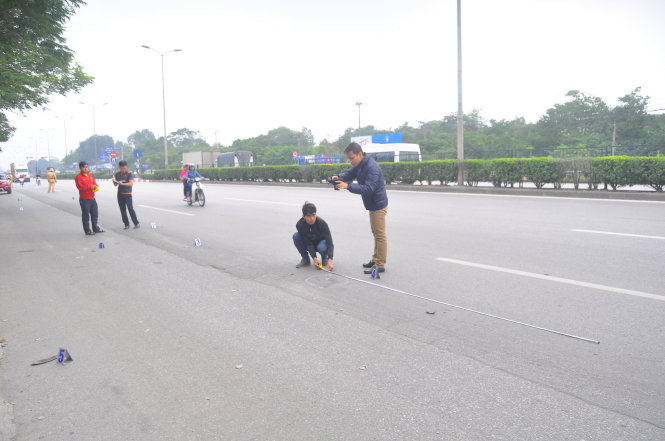 Hiện trường vụ tai nạn