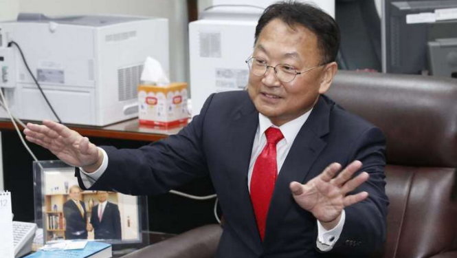 Ông Yoo Il Ho - tân Bộ trưởng Tài chính của Hàn Quốc - Ảnh: Yonhap