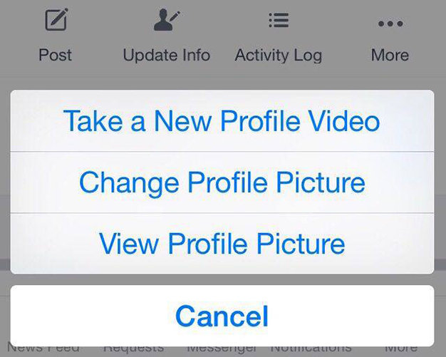 Bấm ngay vào dòng chữ “Take a New Prolife Video”.