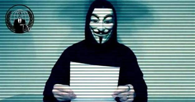 Nhóm Anonymous nhận trách nhiệm các vụ tấn công mạng ở Thổ Nhĩ Kỳ và tuyên chiến với nước này với lý do trừng phạt Thổ Nhĩ Kỳ vì ủng hộ khủng bố - Ảnh: Hurriyet