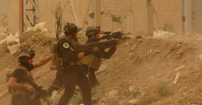 Lực lượng IS tại thành phố Ramadi đang bị bao vây (NYT)