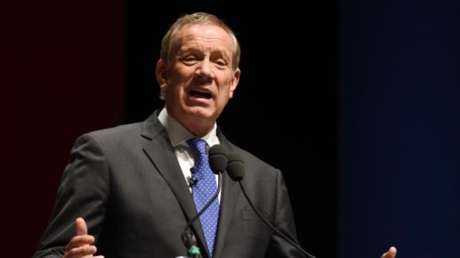Cựu thống đốc bang New York, George Pataki, tuyên bố rời cuộc đua vào Nhà Trắng - Ảnh: Reuters