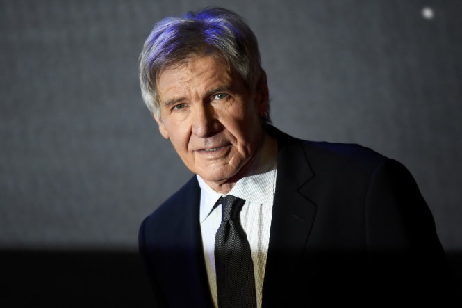 Ở tuổi 73, nam diễn viên Harrison Ford vẫn tràn đầy phong độ trong phim Star wars: The force awakens - Ảnh: Reuters
