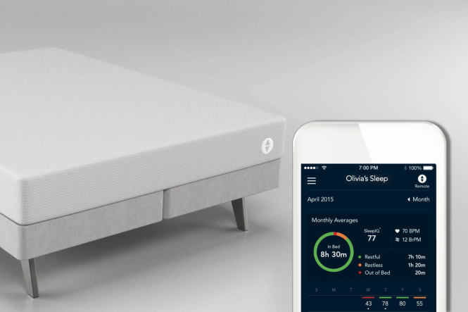 Giường Sleep number được triển lãm tại CES 2016