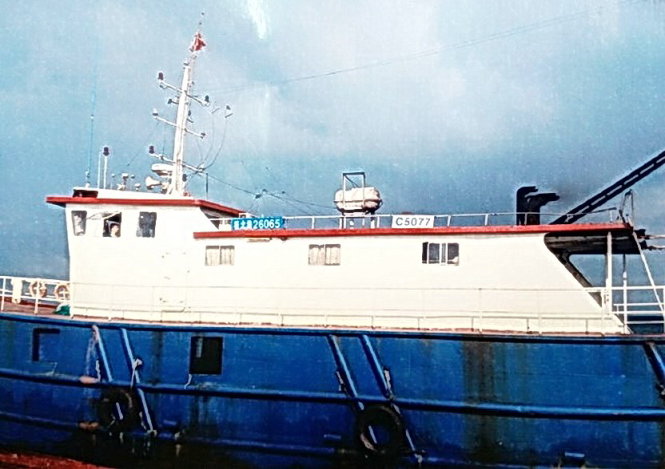 Tàu Trung Quốc đã va chạm với tàu QB 91636-TS bị ngư dân ghi hình lại