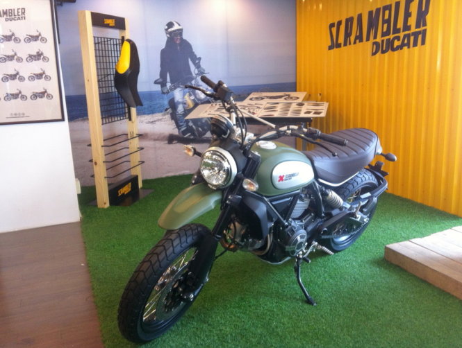 Bộ ba Ducati scrambler được dân phượt mới chơi chuộng - Ảnh: Trùng Dương