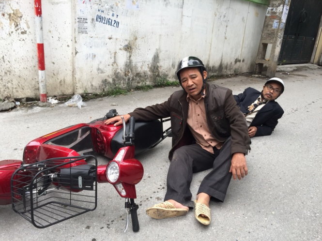 Nghệ sĩ Hán Văn Tình trở lại với công chúng sau một thời gian điều trị bệnh - Ảnh: ĐPCC