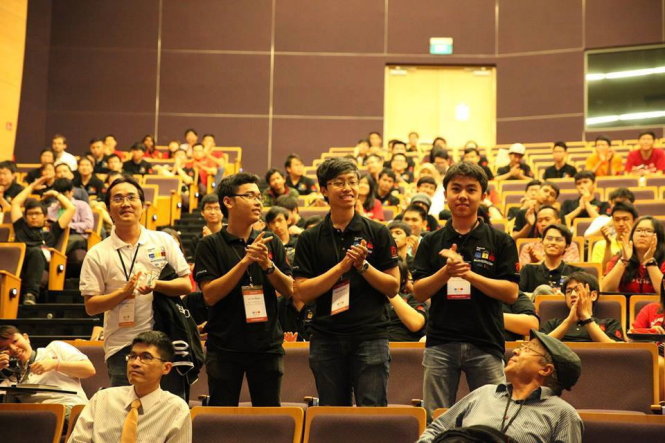 Các thành viên của đội tuyển HCMUS-Shine sẽ tham dự ACM-ICPC World Finals 2016 - Ảnh: CTV