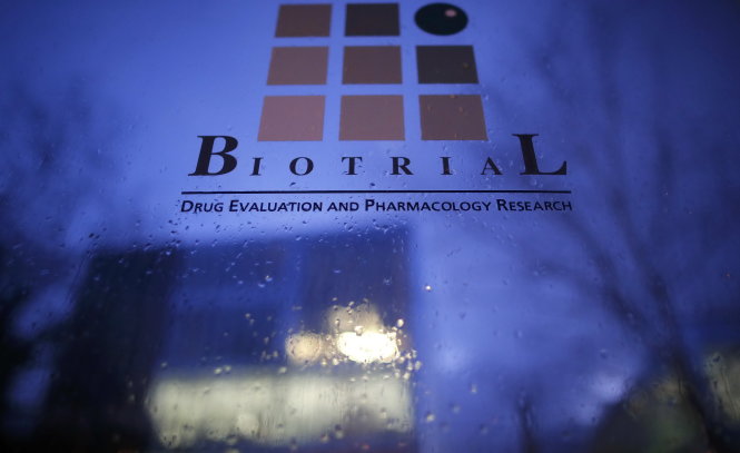 Phòng thí nghiệm Biotrial tại Rennes - Ảnh: Reuters