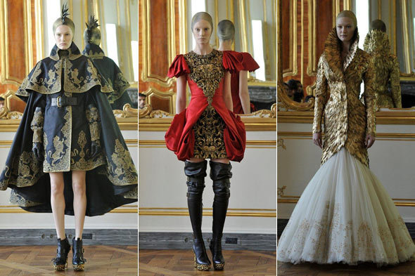 Angels and Demons - Thiên thần và Ác quỷ là bộ sưu tập cuối cùng của Alexander McQueen trình diện công chúng - Ảnh: WWD