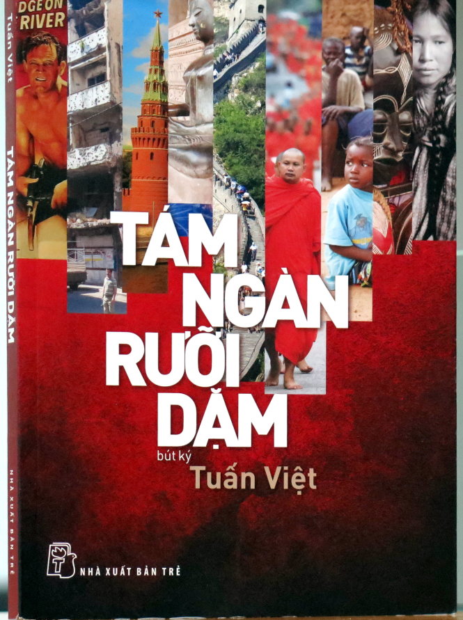 Bìa các cuốn sách Tám ngàn rưỡi dặm - Ảnh: L.Điền