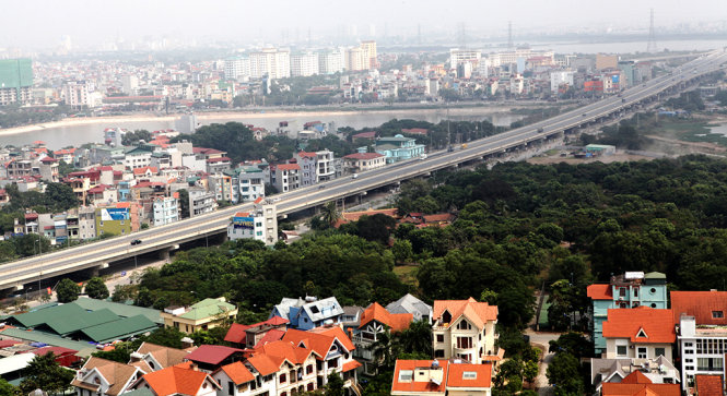 Đường vành đai 3 trên cao sẽ khai thác với tốc độ tối đa 90km/giờ - Ảnh: T.PHÙNG