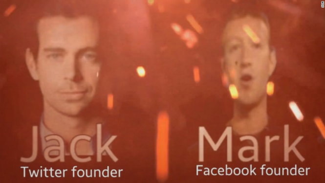 Hình ảnh trong video dọa giết ông chủ Facebook và Twitter của IS