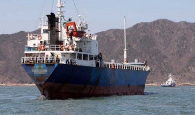 Cảnh sát Busan cho biết những tay môi giới đã thuê tàu chở hàng hóa để đưa 100 người Việt Nam nhập cảnh trái phép vào Hàn Quốc - Ảnh:Korea Times