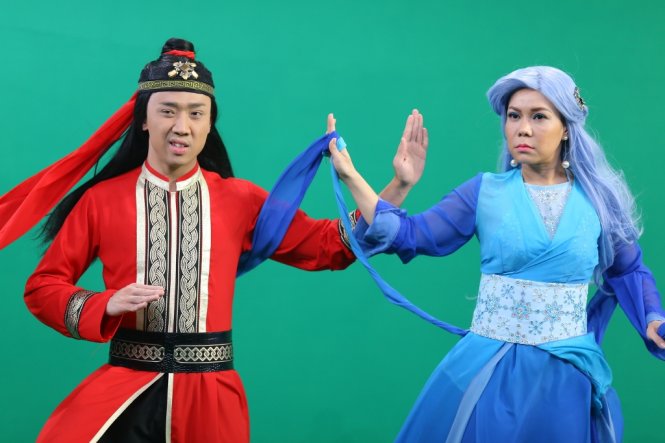 Trấn Thành - Việt Hương xuất hiện trong teaser của chương trình - Ảnh: Lê Nhân