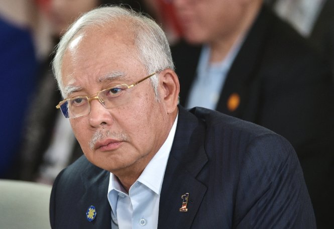 Thủ tướng Malaysia Najib Razak - Ảnh: Yahoo
