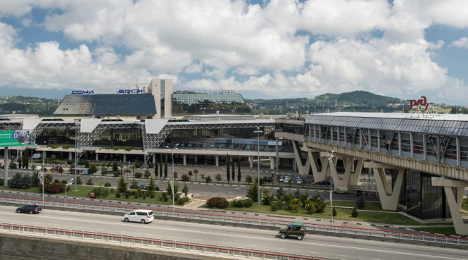 Sân bay quốc tế Sochi tại quận Adler, Nga - Ảnh: Sputnik