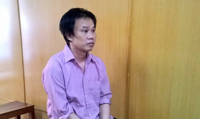 Bị cáo Sĩ tại tòa