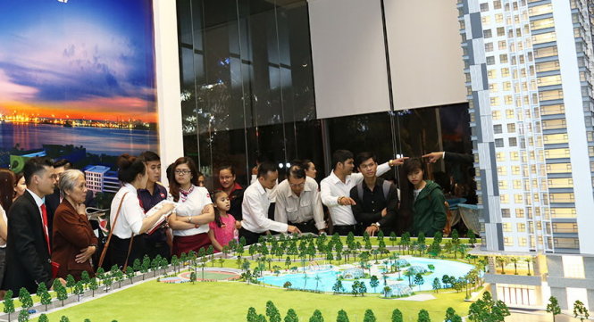 Theo Công ty An Gia, hai dự án đầu tiên quỹ Creed Group rót vốn là Angia Skyline và Angia Riverside đã bán hết 90%, trong đó khách Nhật chiếm hơn 15% - Ảnh: Đ.D.