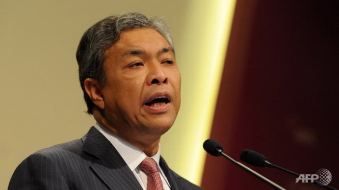 Phó Thủ tướng kiêm Bộ trưởng Bộ Nội vụ Malaysia, ông Ahmad Zahid Hamidi. Ảnh: AFP