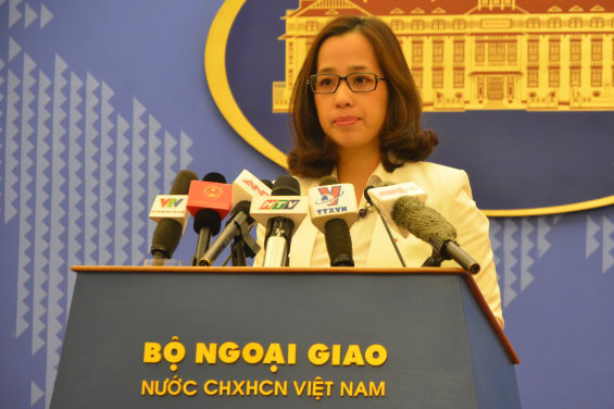 Phó Phát ngôn Bộ Ngoại giao Việt Nam Phạm Thu Hằng. Ảnh tư liệu TT.