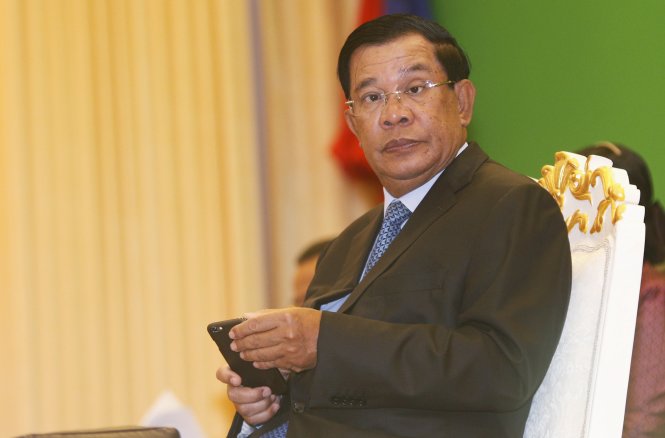 Thủ tướng Campuchia Hun Sen - Ảnh: Reuters