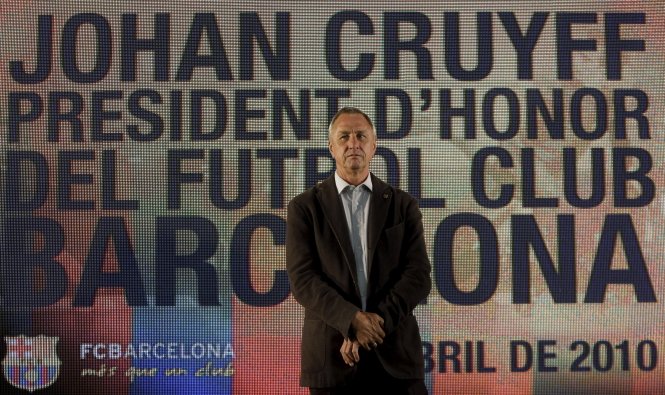 Huyền thoại Yohan Cruyff ra đi để lại sự tiếc thương vô vàn cho bóng đá thế giới. Ảnh: Reuters