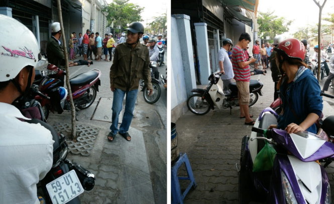 Hiện trường vụ người đàn ông ngáo đá “quậy” rồi tử vong - Ảnh: CTV